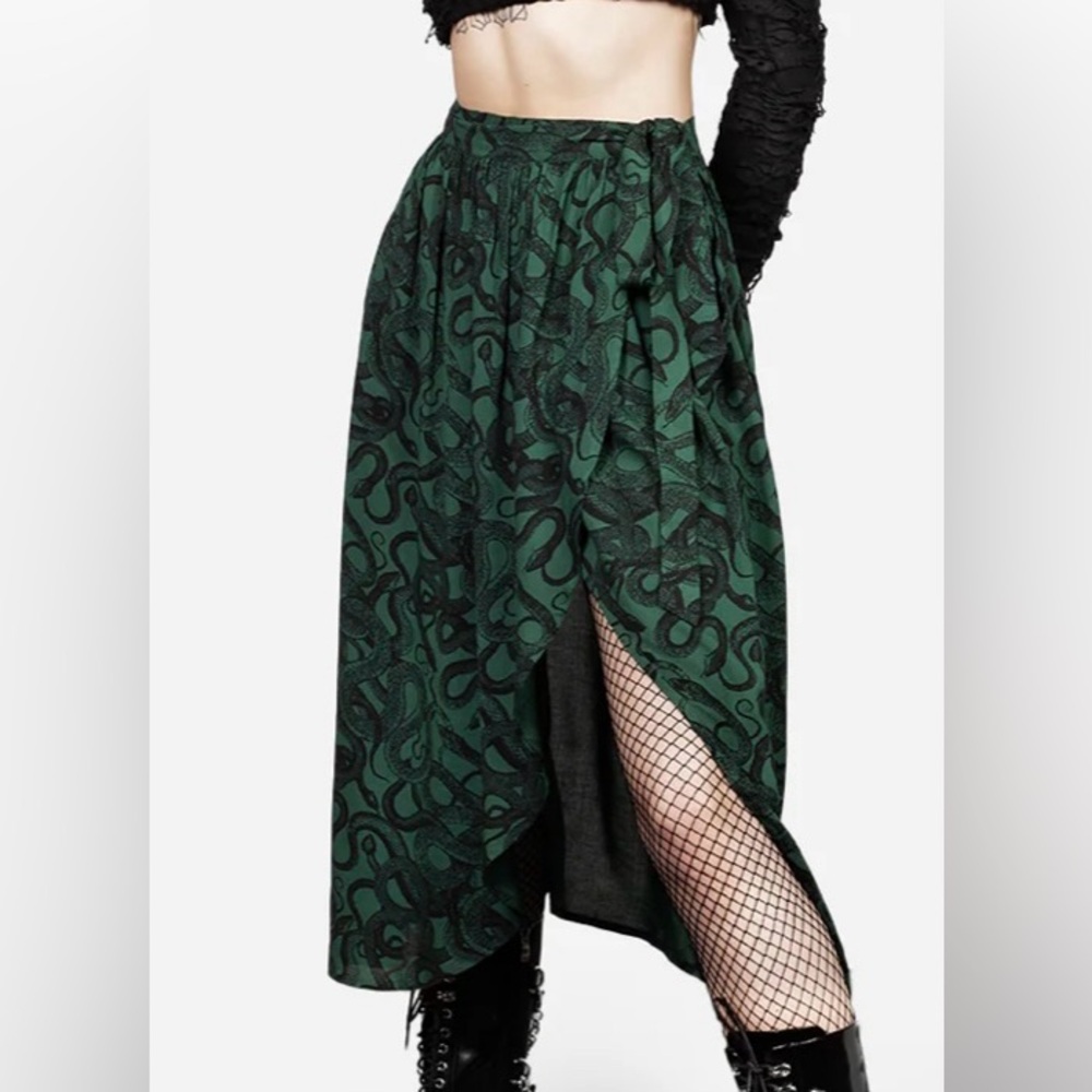 Ophidia wrap skirt